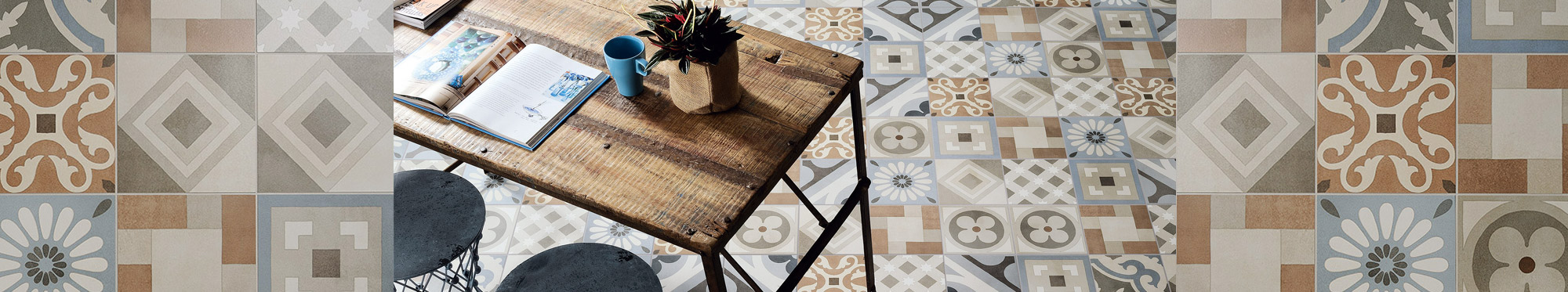 Porcelain Stoneware Cement Tiles