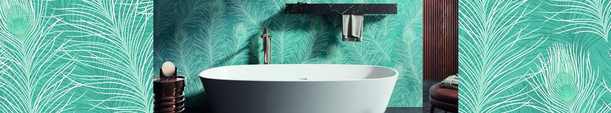 Wallpaper Effect Porcelain Stoneware