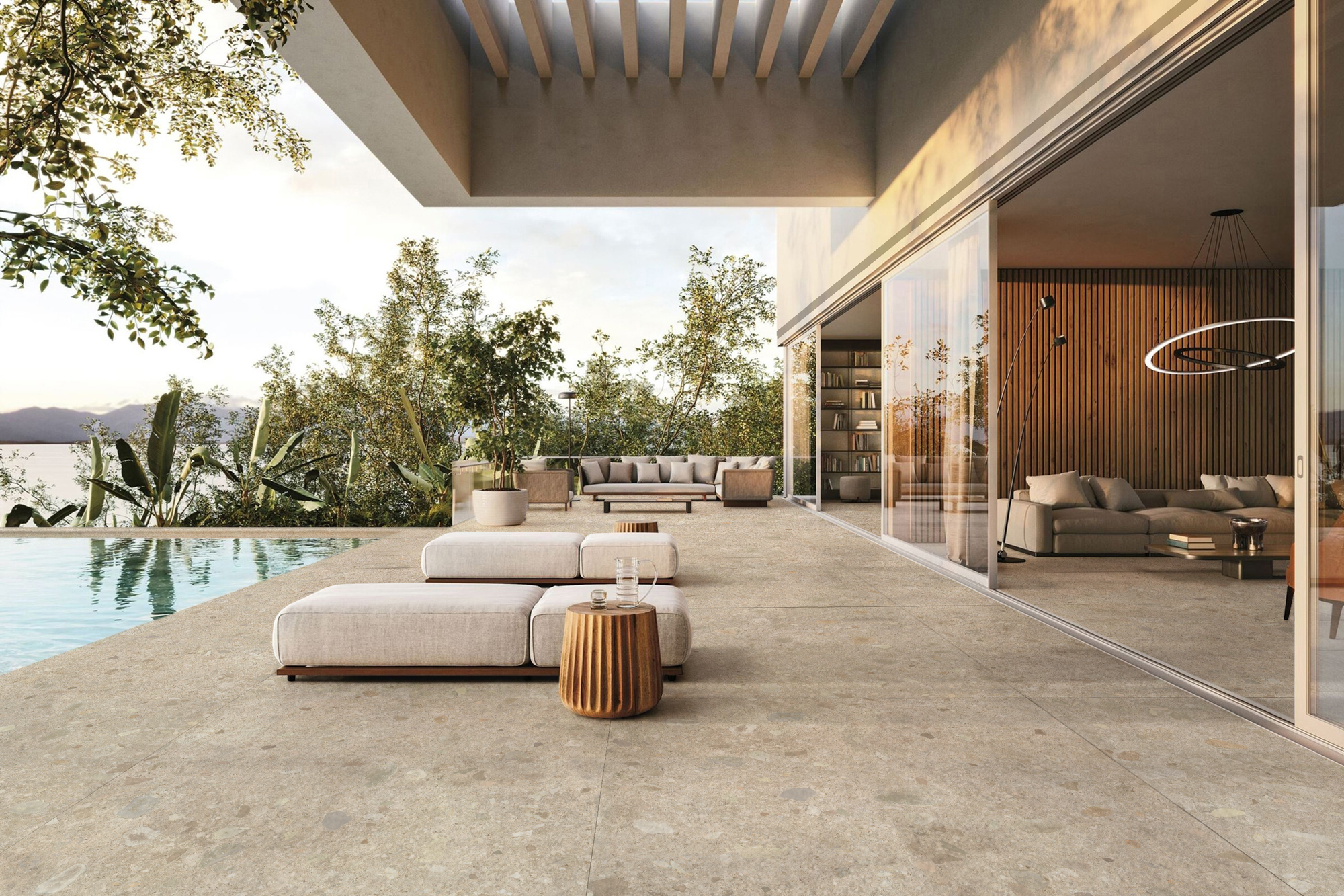Terrace flooring